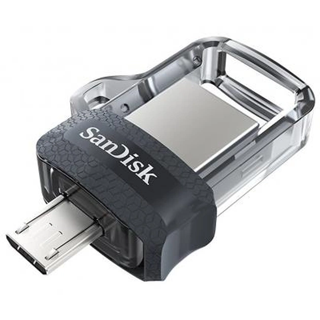 USB флеш накопичувач SanDisk 64GB Ultra Dual Black USB 3.0 OTG (SDDD3-064G-G46) - picture 5