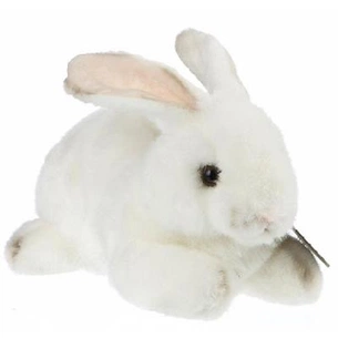 М'яка іграшка Aurora Кролик білий 25 см (81695A) зображення 1