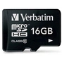 Карта пам'яті Verbatim 16GB microSDHC class 10 (44010) - зменшене зображення 1