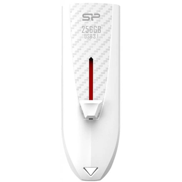 USB флеш накопичувач Silicon Power 256GB Blaze B25 White USB 3.0 (SP256GBUF3B25V1W) - изображение 1