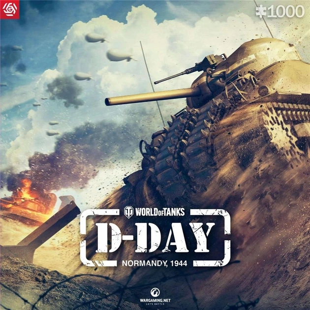 Пазл GoodLoot World of Tanks D-DAY 1000 ел. (5908305247524) - picture 4