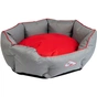 Лежак для тварин Природа "BOSPHORUS" 1 (60х53х18 см) Червоно-сірий (4823082417674) - зменшене зображення 1