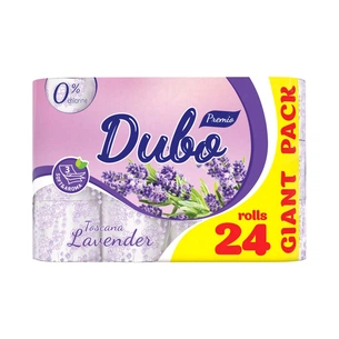 Туалетний папір Диво Premio Toscana Lavender 3 шари 24 рулони (4820003837733) зображення 1