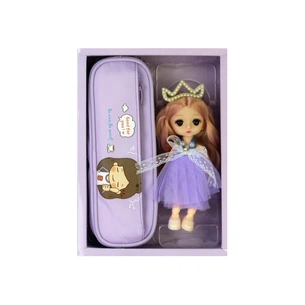 Пенал Cool For School Набір з лялькою Фіолетовий (CF6862-purple) зображення 1