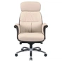 Офісне крісло Аклас Драгобрат, AL MB, Шкіра LC-F Beige/PU Dark Brown (00179841) - зменшене зображення 2