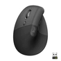 Мишка Logitech Lift Left Vertical Ergonomic Wireless/Bluetooth Graphite (910-006474) - зменшене зображення 1