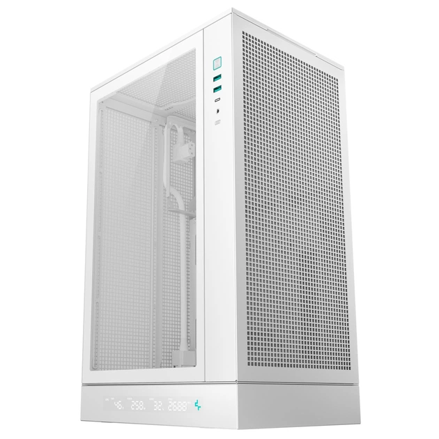 Корпус для ПК Deepcool CH270 Digital White (R-CH270-WHNDM0-G-1) - изображение 1