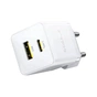 Зарядний пристрій Baseus Palm Fast Charger C+U 20W moon white (P10111608213-00) - зменшене зображення 2