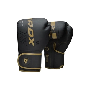 Боксерські рукавички RDX F6 Kara Matte Golden 16 унцій (BGR-F6MGL-16OZ) зображення 1