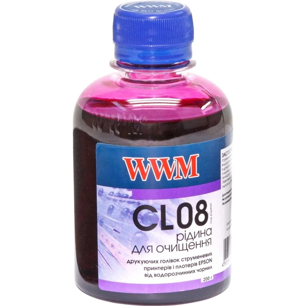 Рідина для очистки WWM for water-soluble EPSON /200г (CL08) - зображення 1