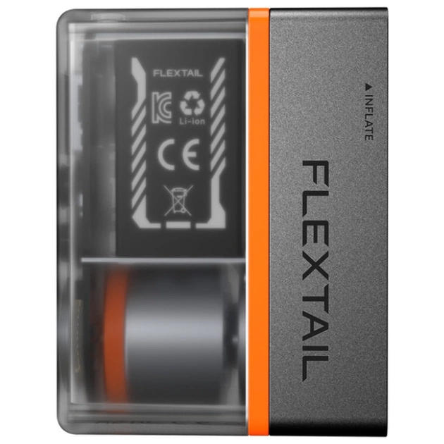 Задня велофара Flextail та міні насос 2 в 1 Tiny Tire Pump ACS, чорний (6975755966342) - зображення 3