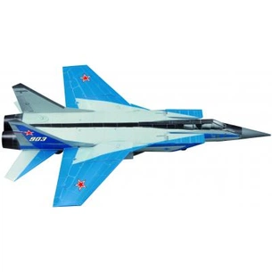 Збірна модель Умная бумага Винищувач-перехоплювач МІГ-31 серії Військова техніка (184) зображення 1