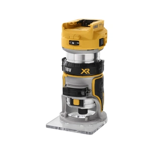 Фрезер DeWALT 18В XR Li-lon, безщітковий, 16000-25500 об/хв, цанга 6-8 мм (без АКБ та ЗП) (DCW600N) зображення 1