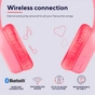 Навушники Trust Nouna Kids Wireless Pink (25274) - зменшене зображення 4