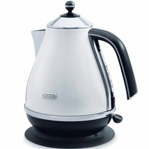 Електрочайник DeLonghi KBO 2001 White (KBO2001.W) зображення 1