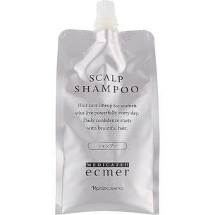 Шампунь Naris Cosmetics Ecmer Scalp Shampoo Для чутливої шкіри голови Запаска 400 мл (4955814443887) зображення 1