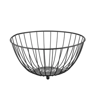 Фруктовниця Ardesto Midori 28х28х13см, метал, чорний (AR0903B) изображение 1