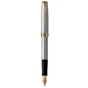 Ручка пір'яна Parker P РП Sonnet F32G Тартан срібло+позолота (F32G) - зменшене зображення 1