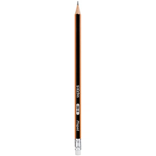 Олівець графітний Maped BLACK PEPS, 2B, з ластиком (MP.851722) изображение 1