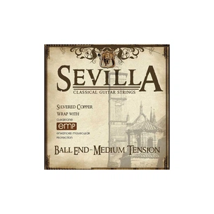 Струни для гітари Cleartone Sevilla Ball End Medium Tension (8442) зображення 1