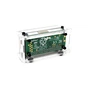 Корпус до промислового ПК Pi HUT for Raspberry Pi Zero for display Waveshare 2.13" E-Ink (TPH-052-CLR) - уменьшенное изображение 2