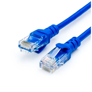 Патч-корд 10м RJ-45 CCA Atcom (9166) зображення 1