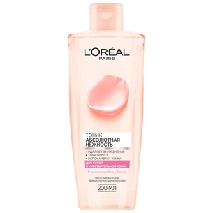 Тонік для обличчя L'Oreal Paris Абсолютна Ніжність 200 мл (3600521684085) зображення 1