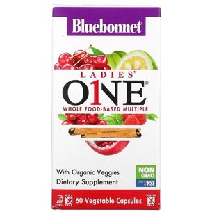 Вітамінно-мінеральний комплекс Bluebonnet Nutrition Комплекс Вітамінів Для Жінок, Ladies' ONE, Whole Food-Based (BLB0135) зображення 1