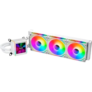 Система рідинного охолодження Lian Li Galahad II LCD SL-INF, 360 White (G89.GA2ALCD36INW.00) зображення 1