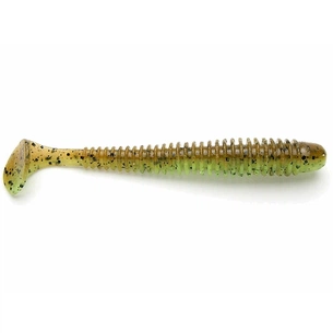 Силікон рибальський Keitech Swing Impact 4.5" 401 Green Pumpkin / Chartreuse (1551.06.17) зображення 1