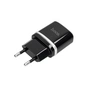 Зарядний пристрій Hoco C12 2*USB, 2.4A, Black + USB Cable iPhone 6 (65597) - зменшене зображення 2