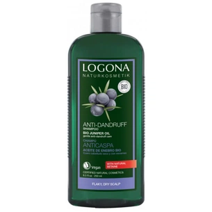 Шампунь Logona для сухої шкіри голови проти лупи Ялівець 250 мл (4017645036840) зображення 1