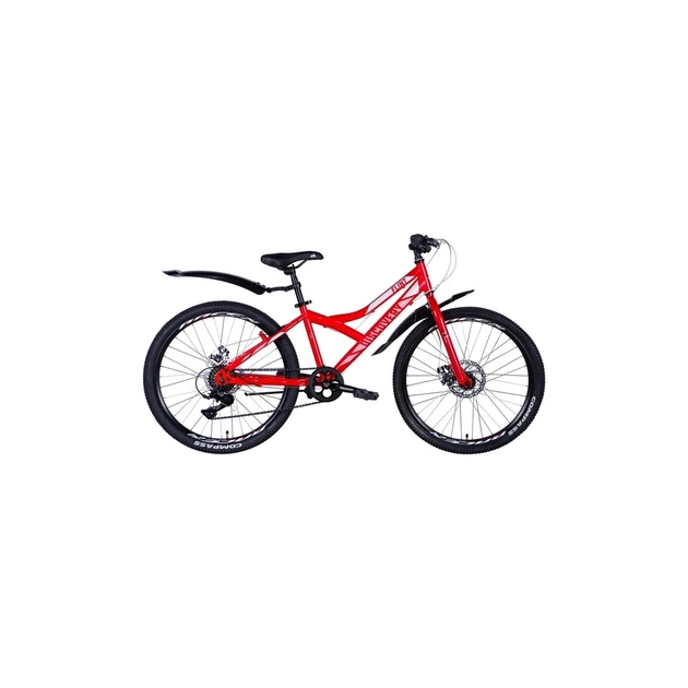 Велосипед Discovery Flint DD 24" 13" ST 2024 Червоний (OPS-DIS-24-346) - изображение 1