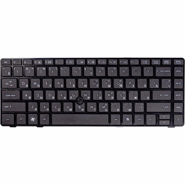 Клавиатура ноутбука HP Elitebook 8460P/ProBook 6460b черн/черн (KB310780) - изображение 1