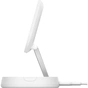 Зарядний пристрій Belkin 15W Magnetic Stand Qi2 20W adapter USB-C white (WIA008VFWH) - зменшене зображення 2