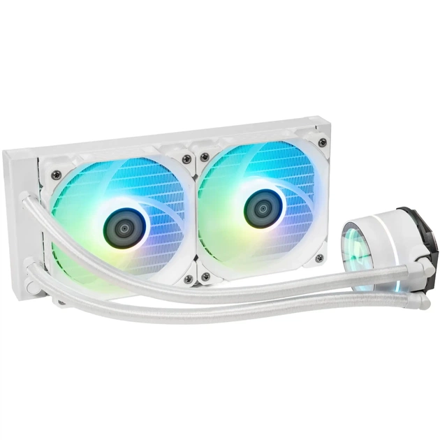 Система рідинного охолодження Qube ZT-240 white - зображення 1