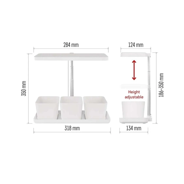 Настільна лампа EMOS LED лампа для рослин 7 W з таймером (Z7904) - picture 8