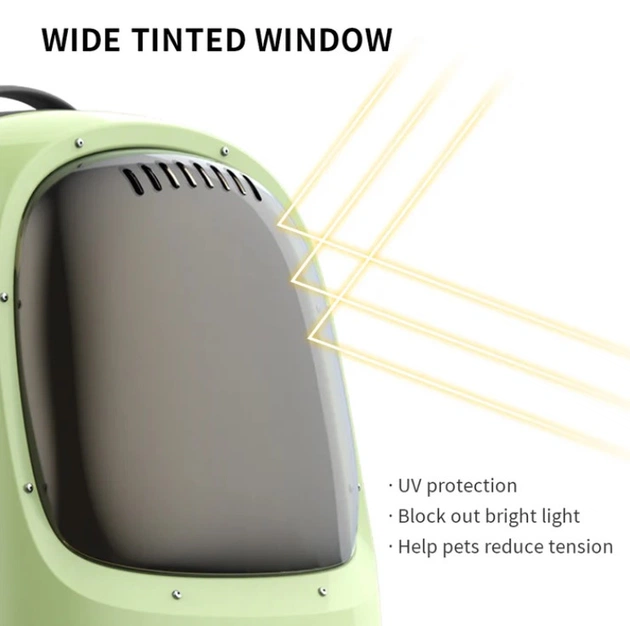 Рюкзак-переноска Petkit Breezy 2 Smart Cat Carrier Green (P7704) - зображення 7