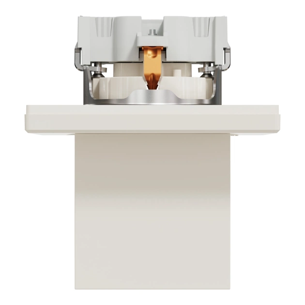 Розетка Schneider Electric ASFORA з кришкою, крем (EPH3100123) - зображення 5