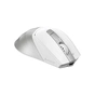 Мишка A4Tech FB45CS Air Wireless/Bluetooth Silver White (4711421993289) - зменшене зображення 3