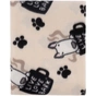 Плед Ardesto Fleece 100% поліестер, песики, бежевий 130х160 см (ART0723PB) - зменшене зображення 3