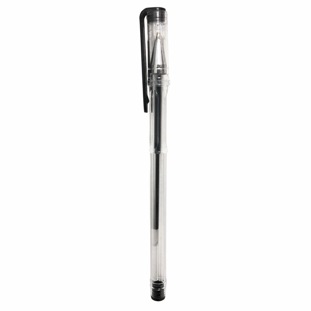 Ручка гелевая H-Tone 0,5мм, черная, уп. 40 шт. (PEN-HT-JJ20201-B) - изображение 1
