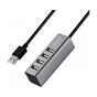 Концентратор HOCO USB 2.0 to 4xUSB Line machine HB1 Tarnish (6957531038139) - зменшене зображення 1