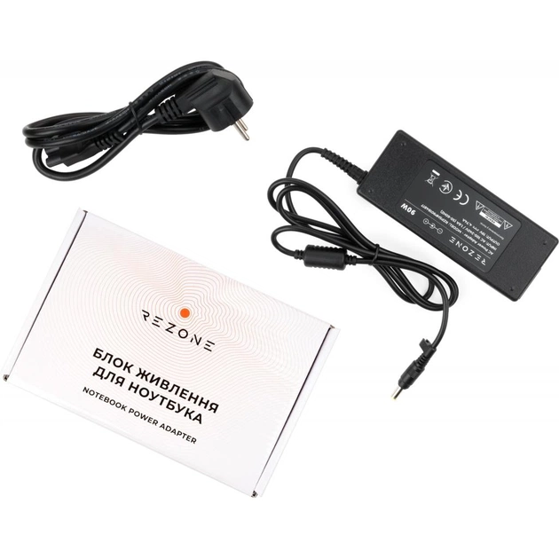 Блок питания к ноутбуку Rezone HP 90W 18.5V 4.74A 4.8*1.7 (RZPSHP90184817) - изображение 1
