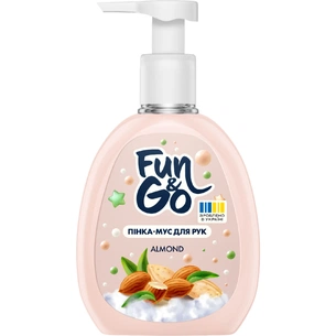 Мило-пінка Fun&Go Almond 300 мл (4820204701819) изображение 1