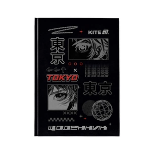 Щоденник шкільний Kite Tokyo, тверда обкладинка (K25-262-6) зображення 1