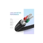 Дата кабель USB-C to USB-C 1.0m US261 3A Alum. Braid Gray\Black Ugreen (50150) - зменшене зображення 6