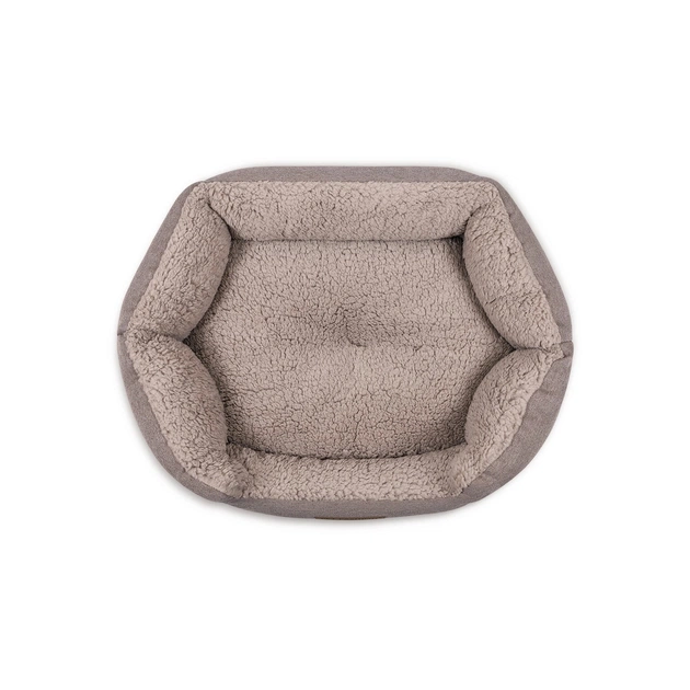 Лежак для тварин Pet Fashion BRIG 58х48х20 см кавовий (4823082441488) - picture 4