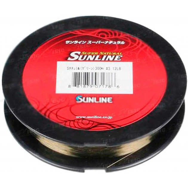 Волосінь Sunline Super Natural (сіра) 100м 0.405мм 11,3кг (1658.04.38) - зображення 1