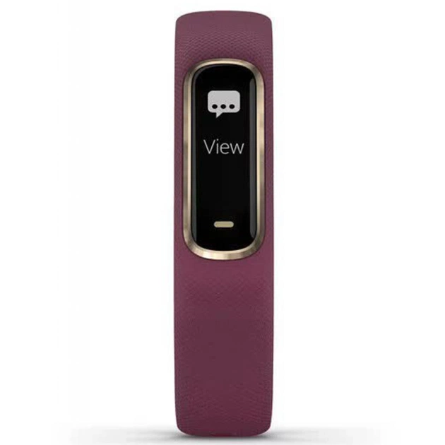 Фітнес браслет Garmin vivosmart 4, Merlot/Rose Gold, S/M (010-01995-21) - picture 7